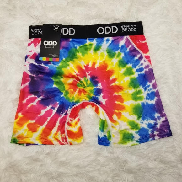 ODD Boxers Groovy Tie Dye Boxer Brief, M - Picture 2 of 2
